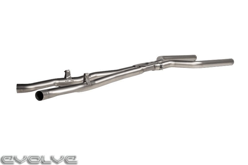 Akrapovic Evolution Link Pipes (Titanium) - BMW F91 | F92 M8 | Competition (GPF) - Evolve Automotive